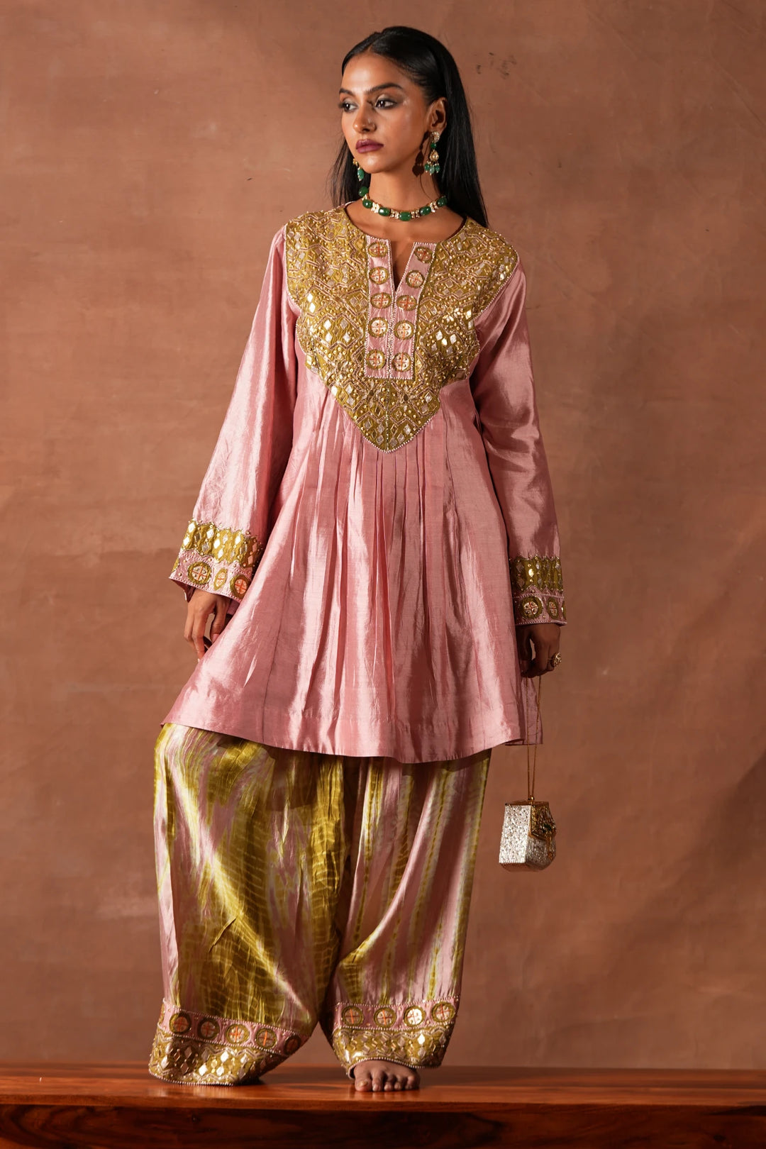 The Shibori Kurta Set