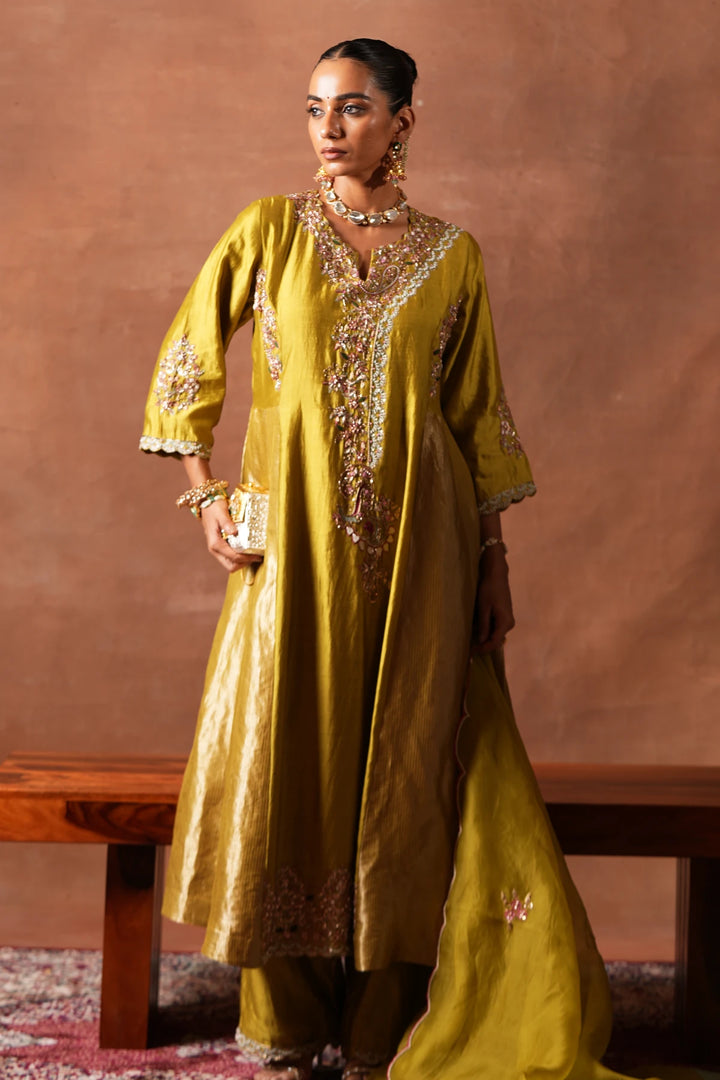 A-lined Kurta Set