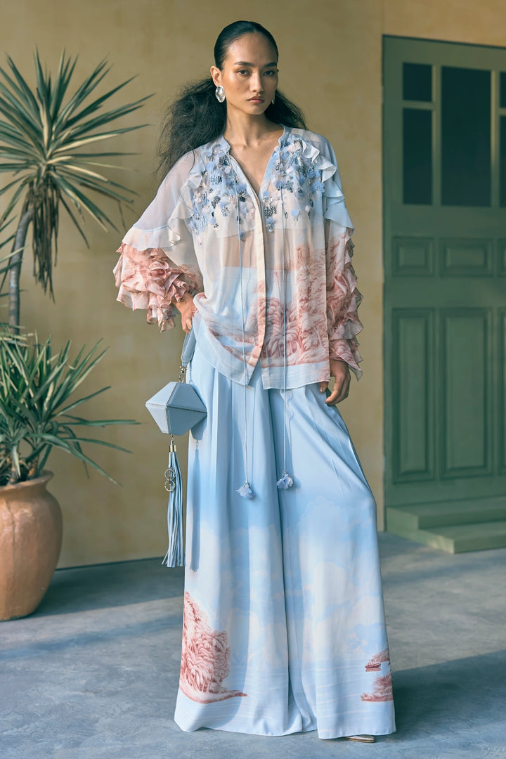 Porto Bloom Smock Top