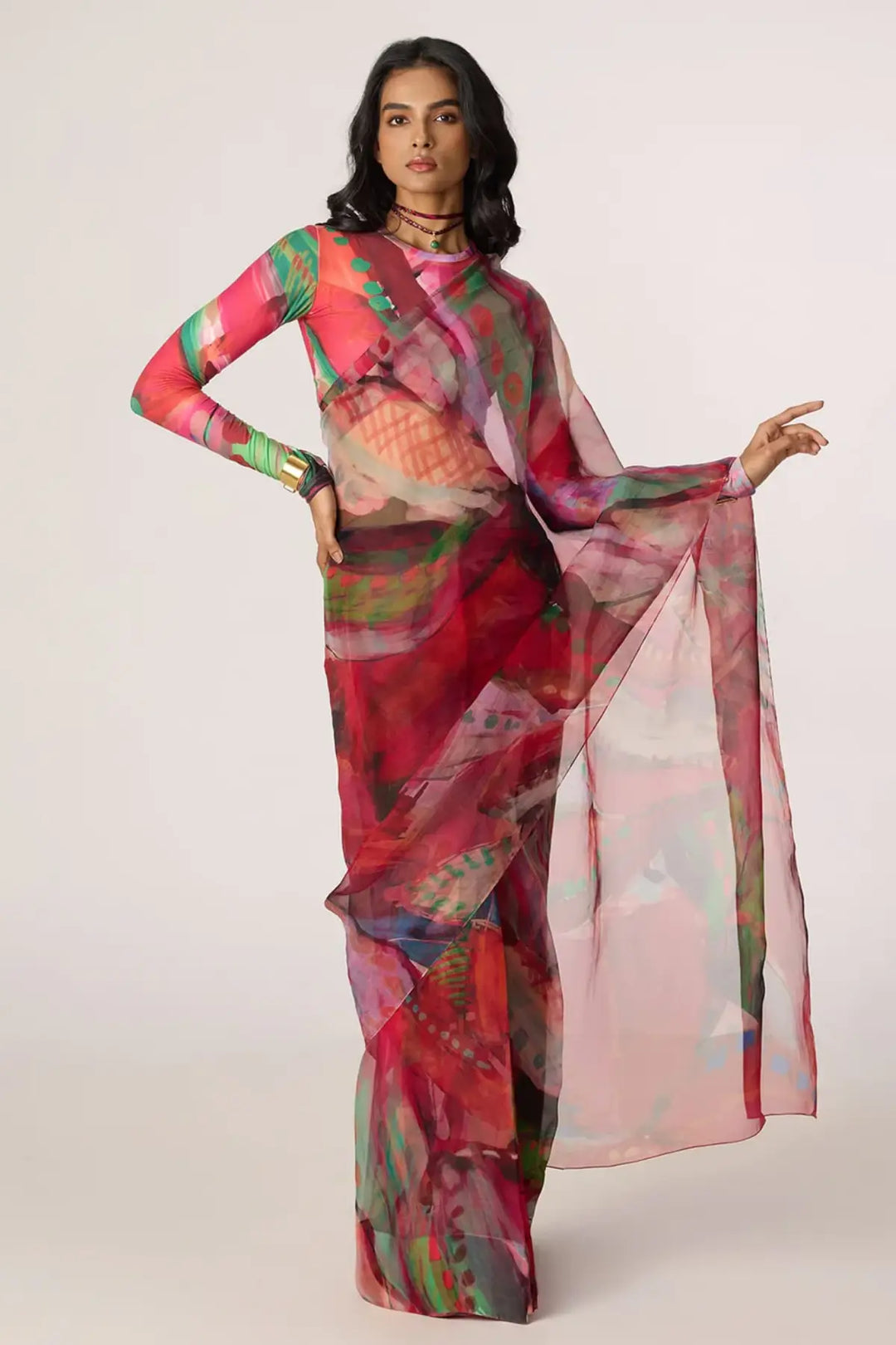 Zavi Blouse & Agatha Sari