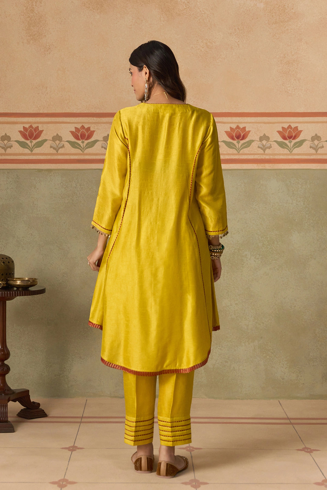 Lime Green Kurta Set
