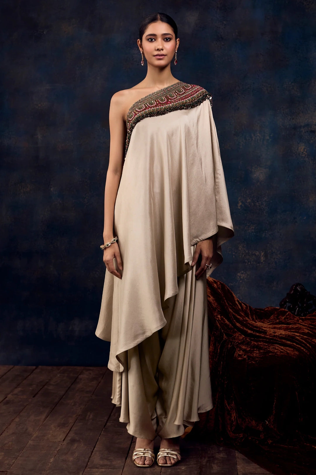 AV Dori Thread Off Shoulder Dress