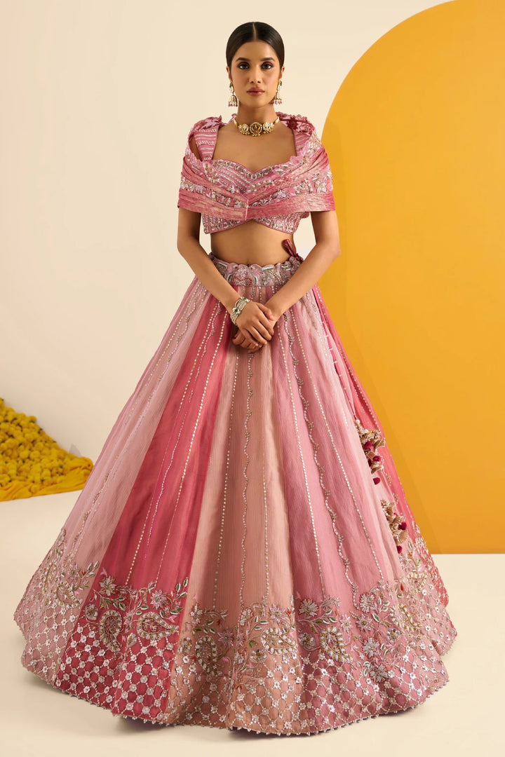 Kota tissue lehenga set