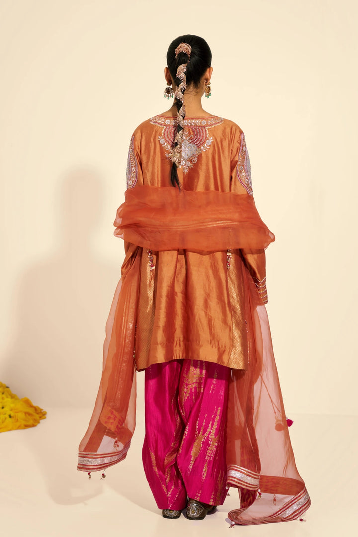 Classic Rust Kurta set