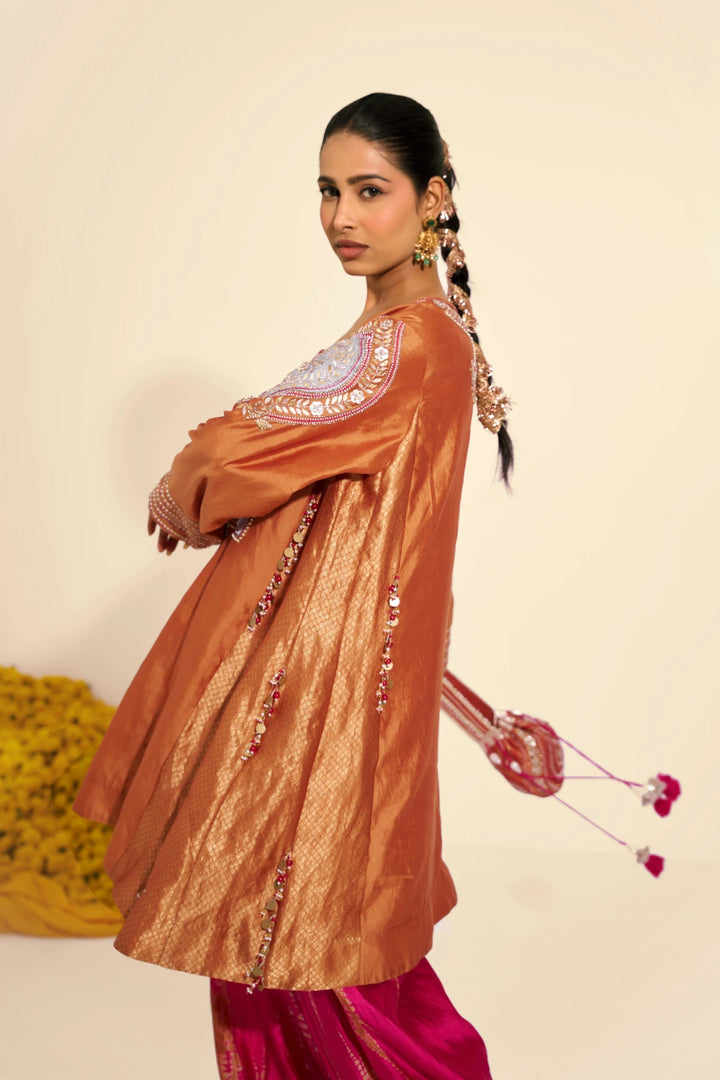 Classic Rust Kurta set