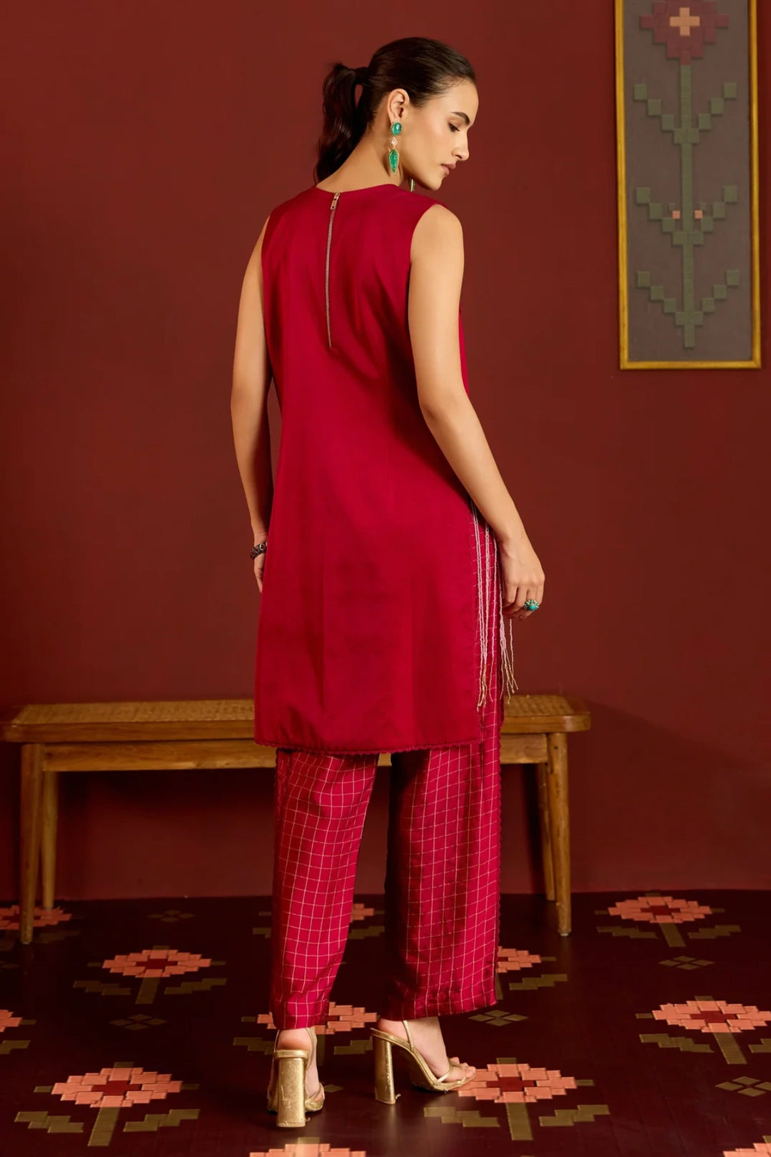 Maroon Long Box Cord