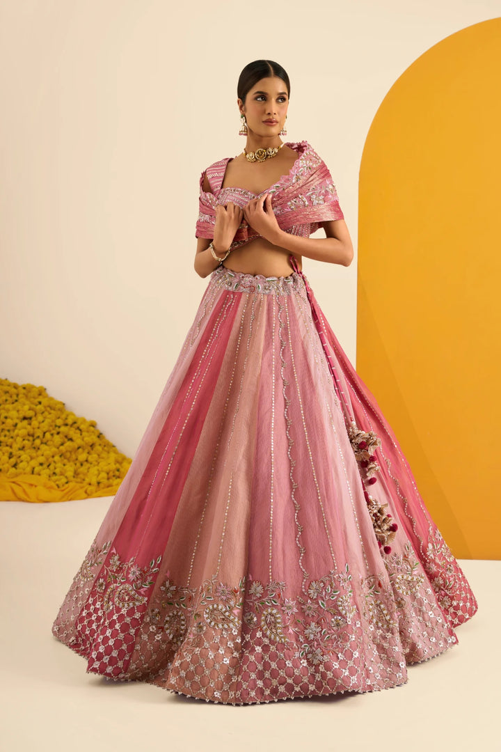 Kota tissue lehenga set