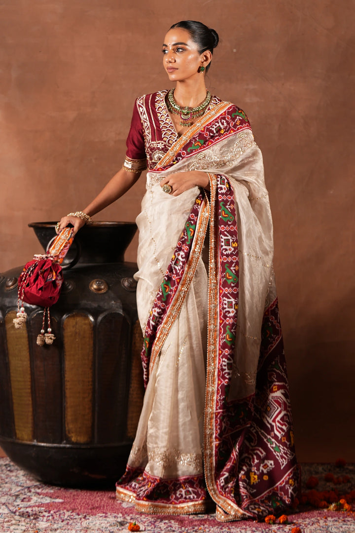 Classic Double Ikat Saree