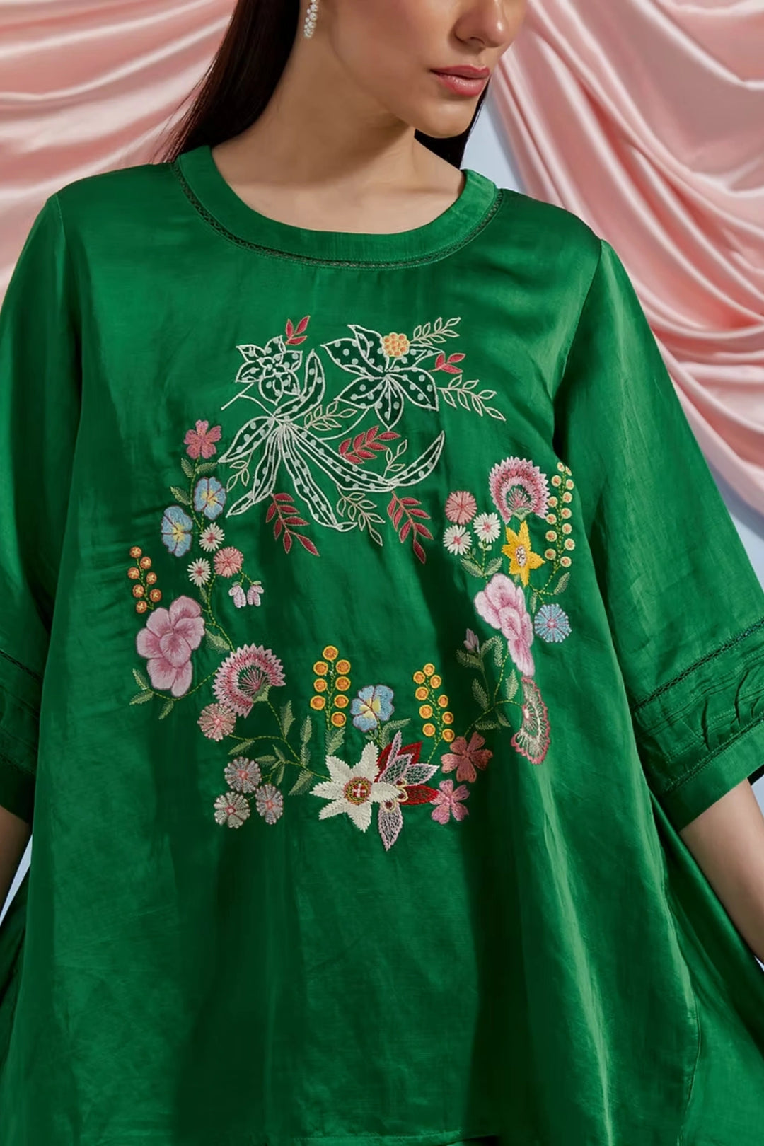 Swayer Top & Trouser Set - Forest Green