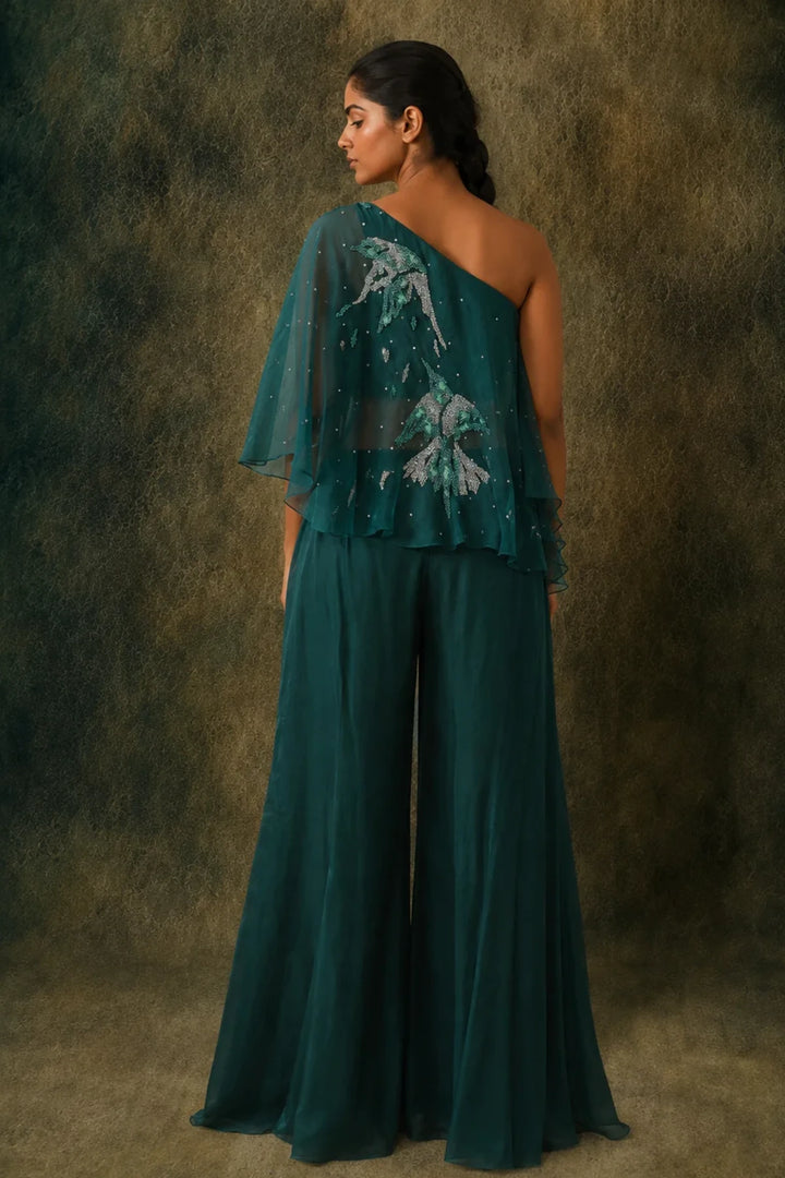 The Canopy One-Shoulder Cape