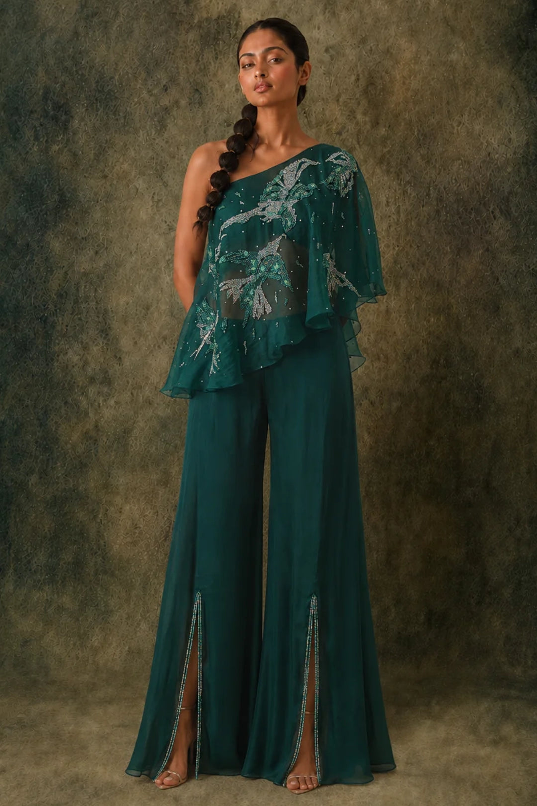 The Canopy One-Shoulder Cape