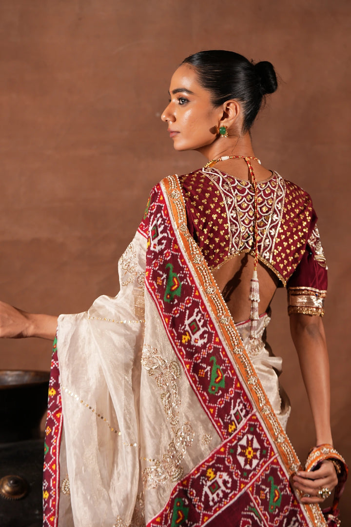Classic Double Ikat Saree
