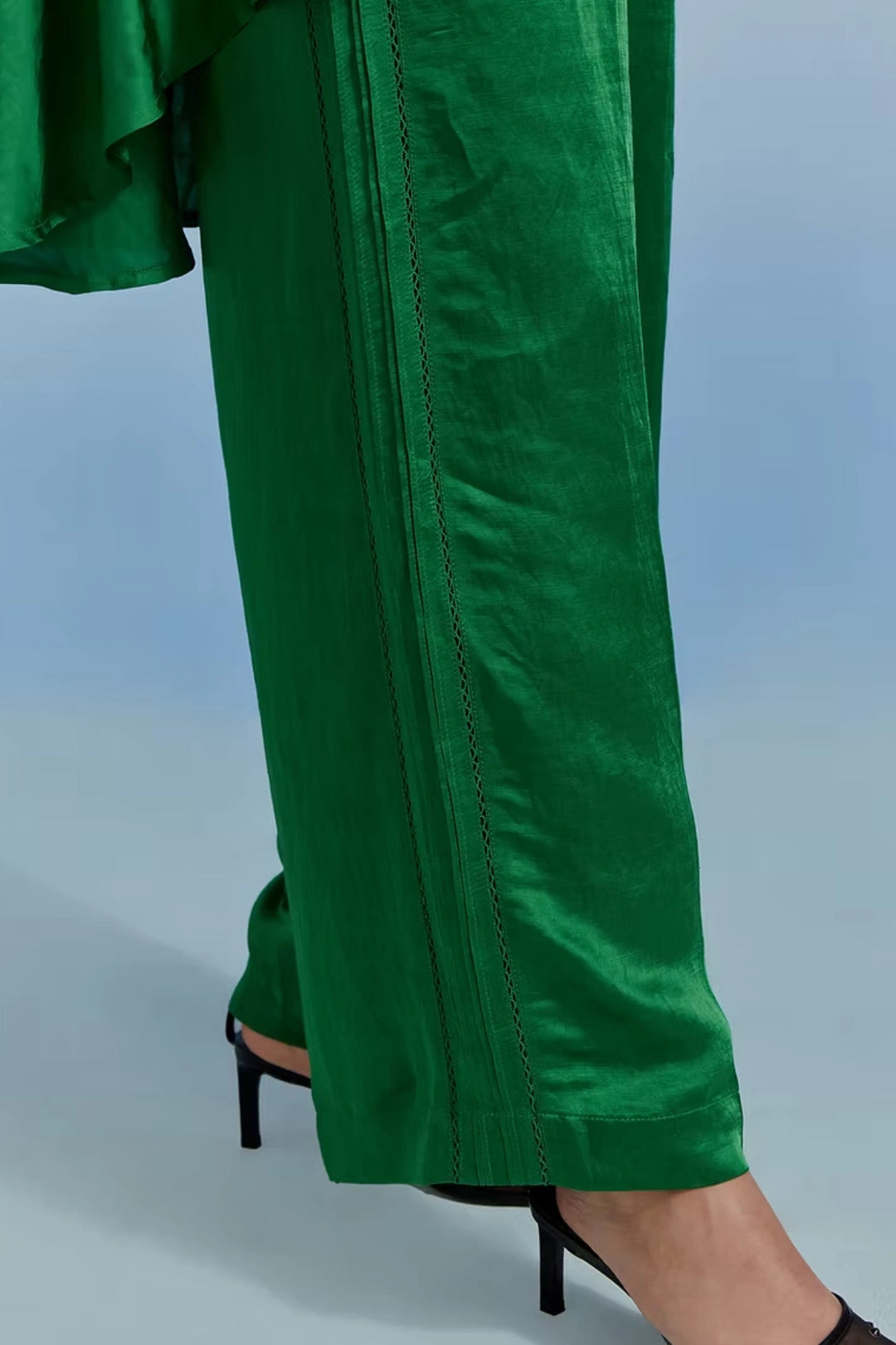 Swayer Top & Trouser Set - Forest Green