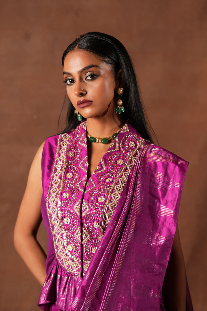 The Brocade Drape Saree