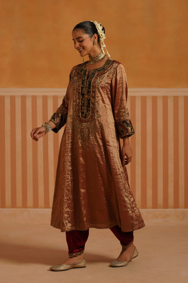 Gold kurta Set