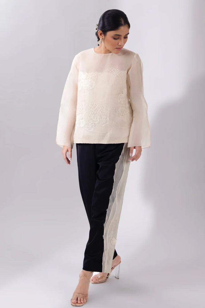 White WaveBorne Top