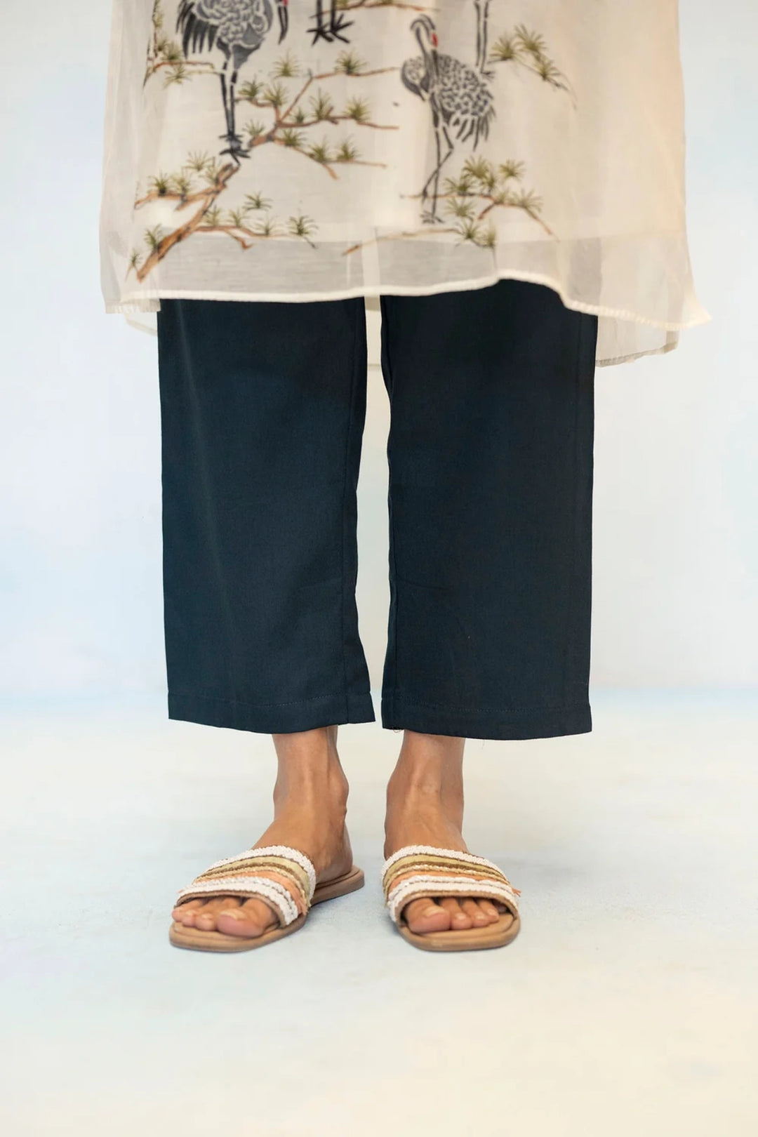 Rosh Mul Chanderi Co-ord Set