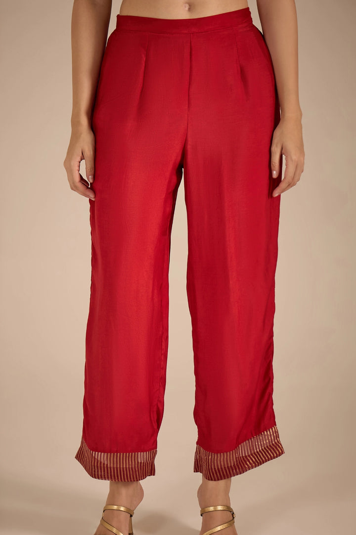 Red Jewel Yok Kaftan Set