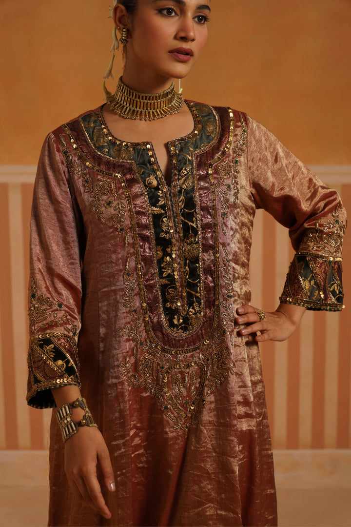 Gold kurta Set