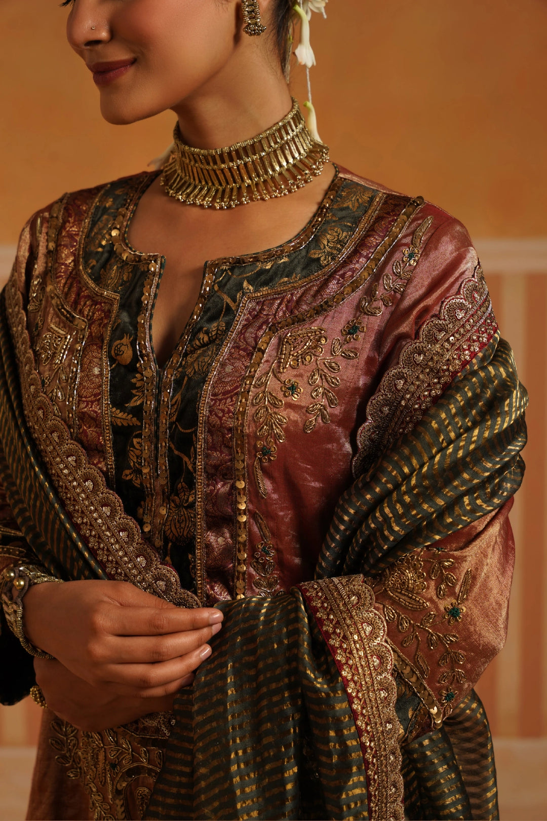 Gold kurta Set