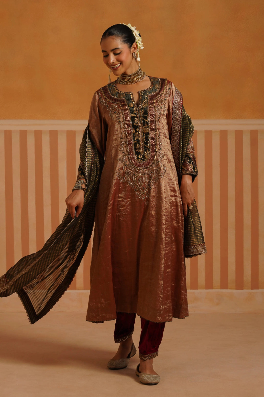 Gold kurta Set