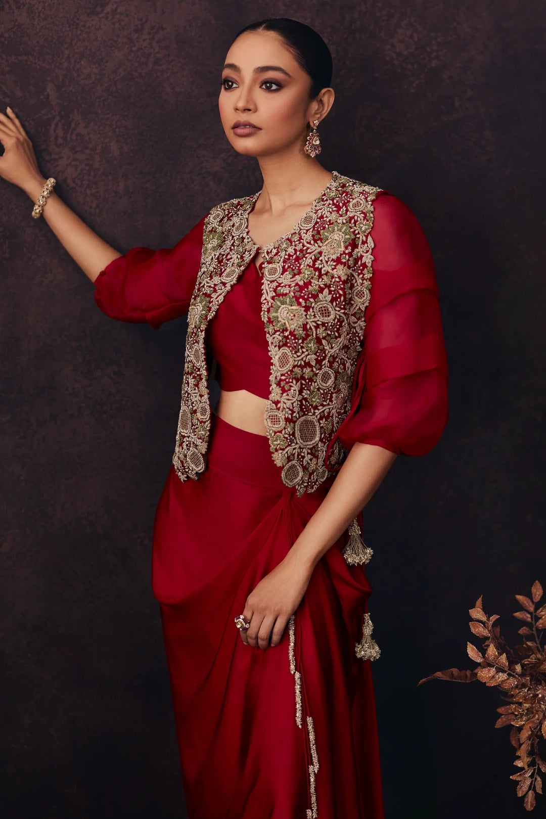 UP Moti Jacket Set