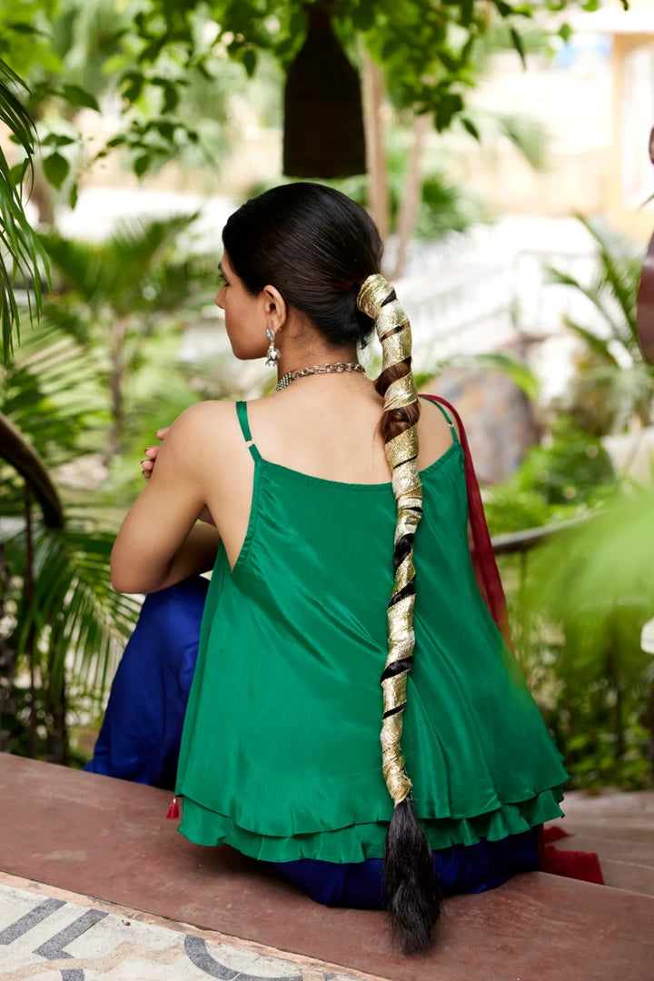 Emerald green haram set