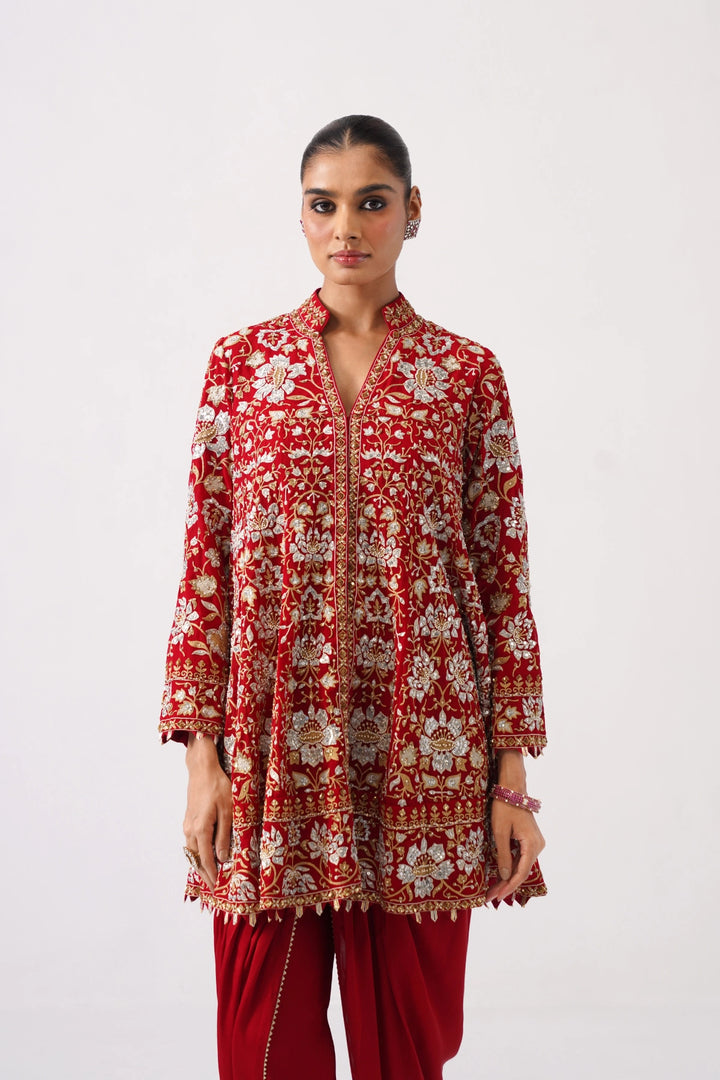Zaar Bagh - Babydoll - Red