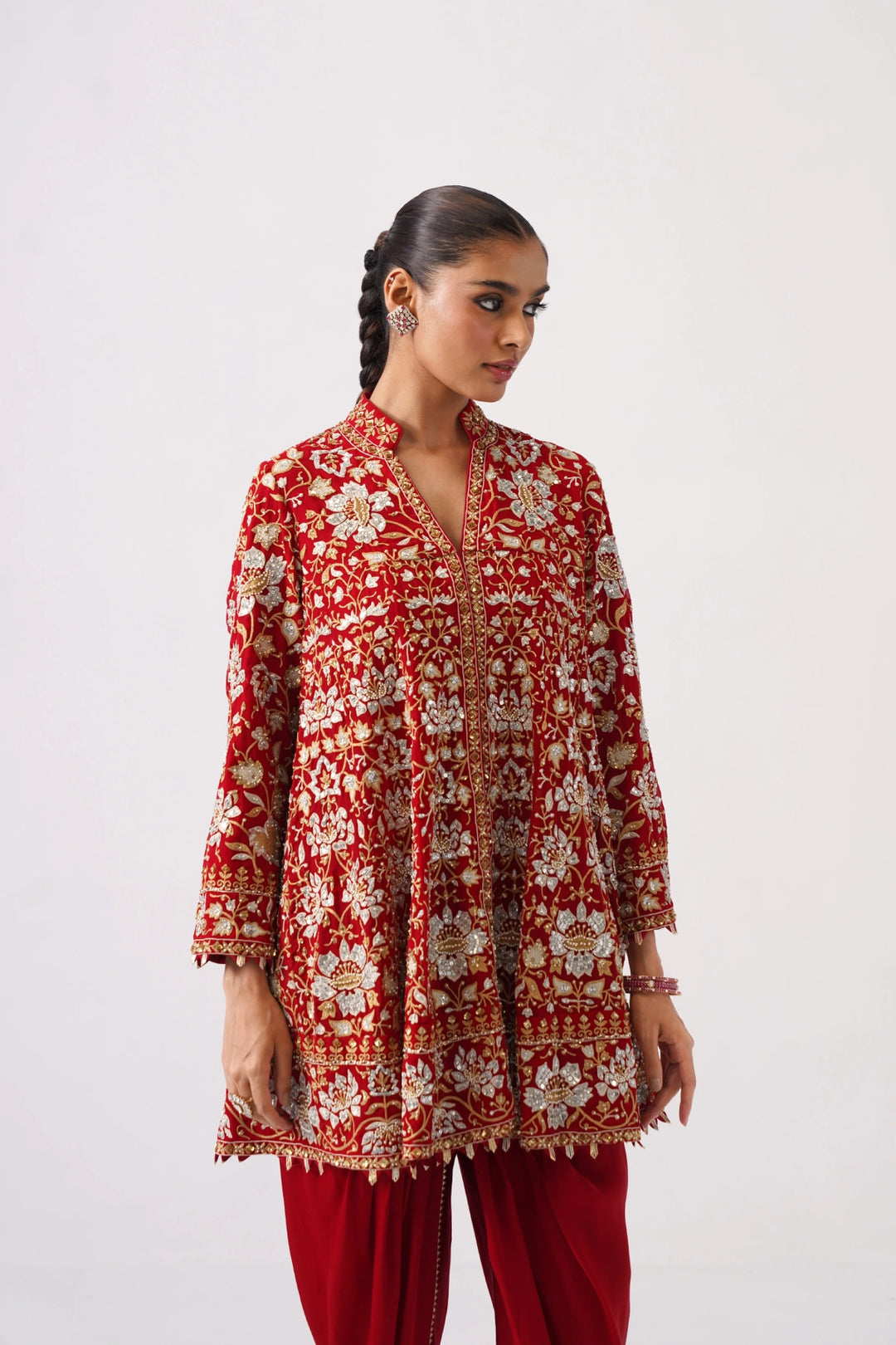 Zaar Bagh - Babydoll - Red