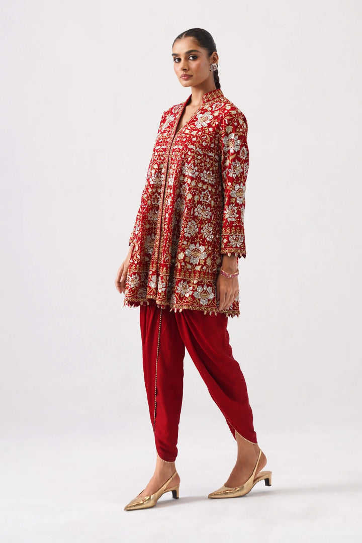 Zaar Bagh - Babydoll - Red