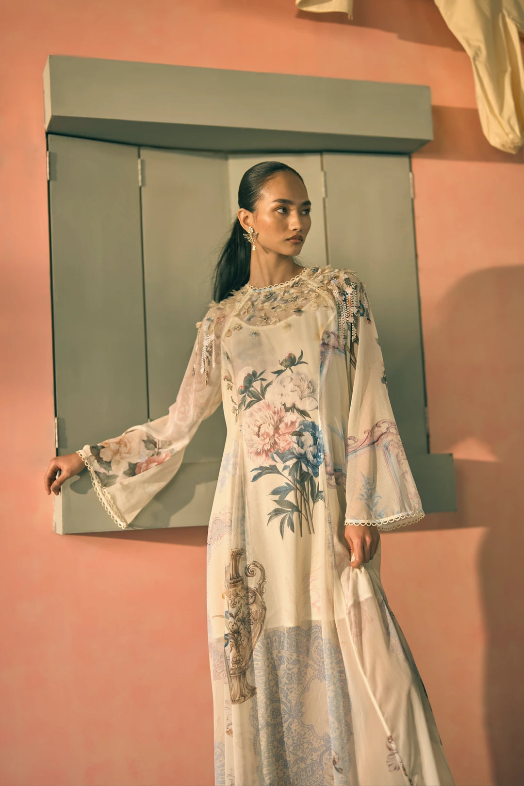 Proto Floral Fresco Maxi Dress