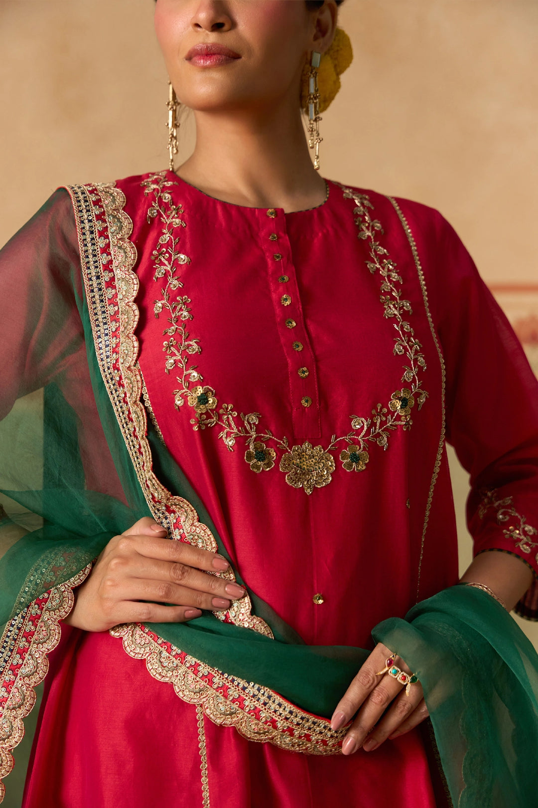 Ruby Sharara Set