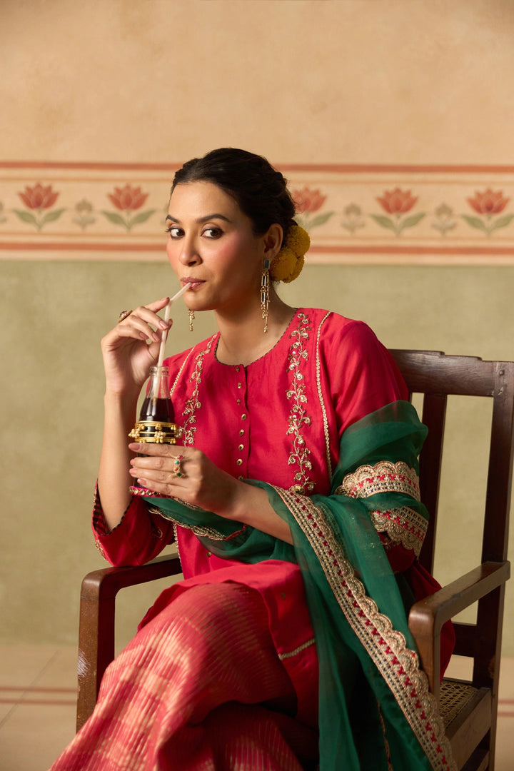 Ruby Sharara Set