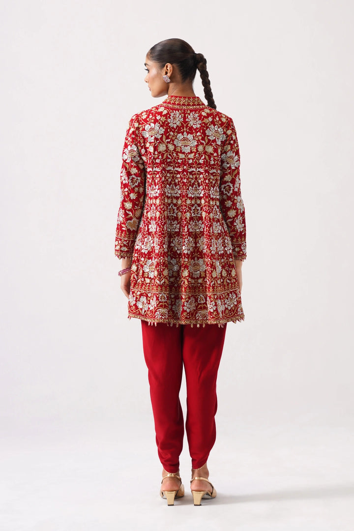 Zaar Bagh - Babydoll - Red