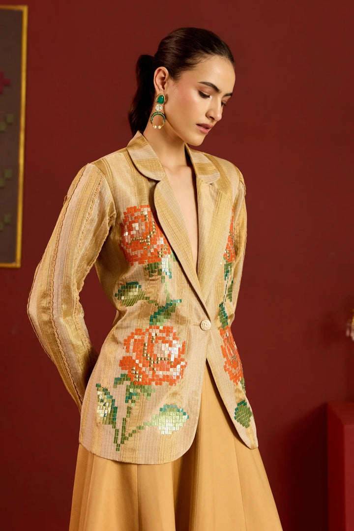 Gold Blazer