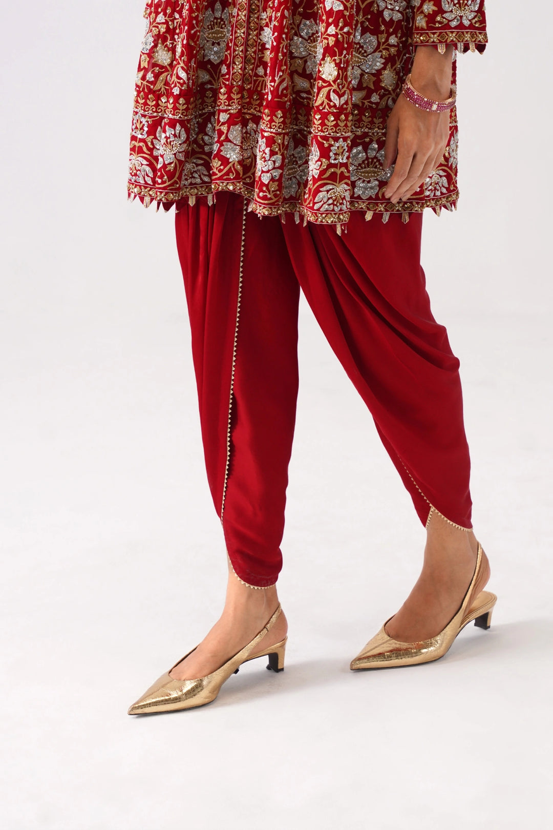 Zaar Bagh - Babydoll - Red
