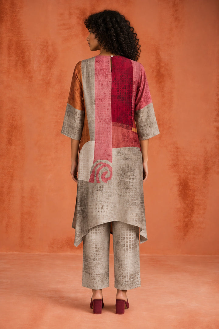 Kaleido Flared Kurta Set