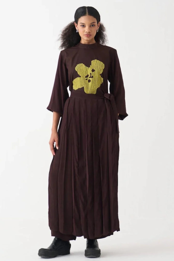 Floral Emb. Top