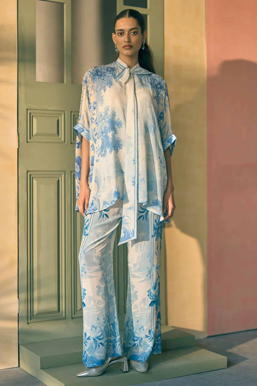 Porto Lapis Lattice Tunic