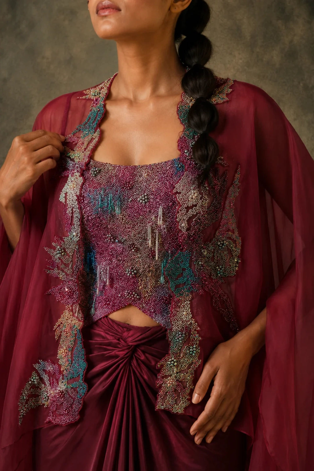 The Cascade Bustier Set
