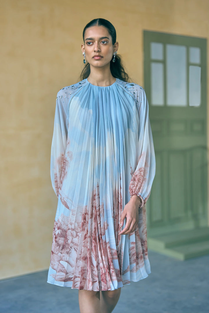 Porto Douro Pleated Dress