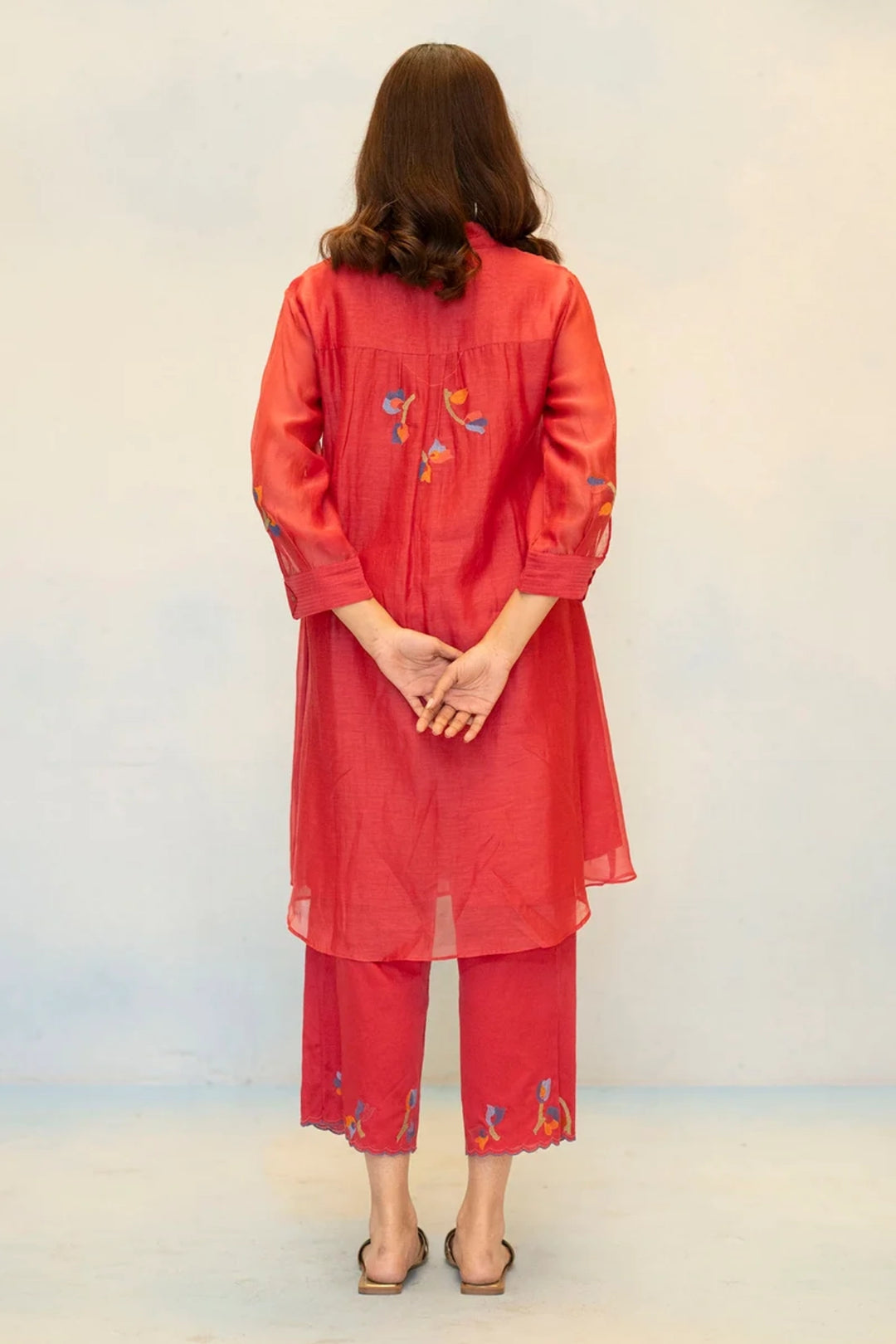 Aab Mul Chanderi Co-ord Set