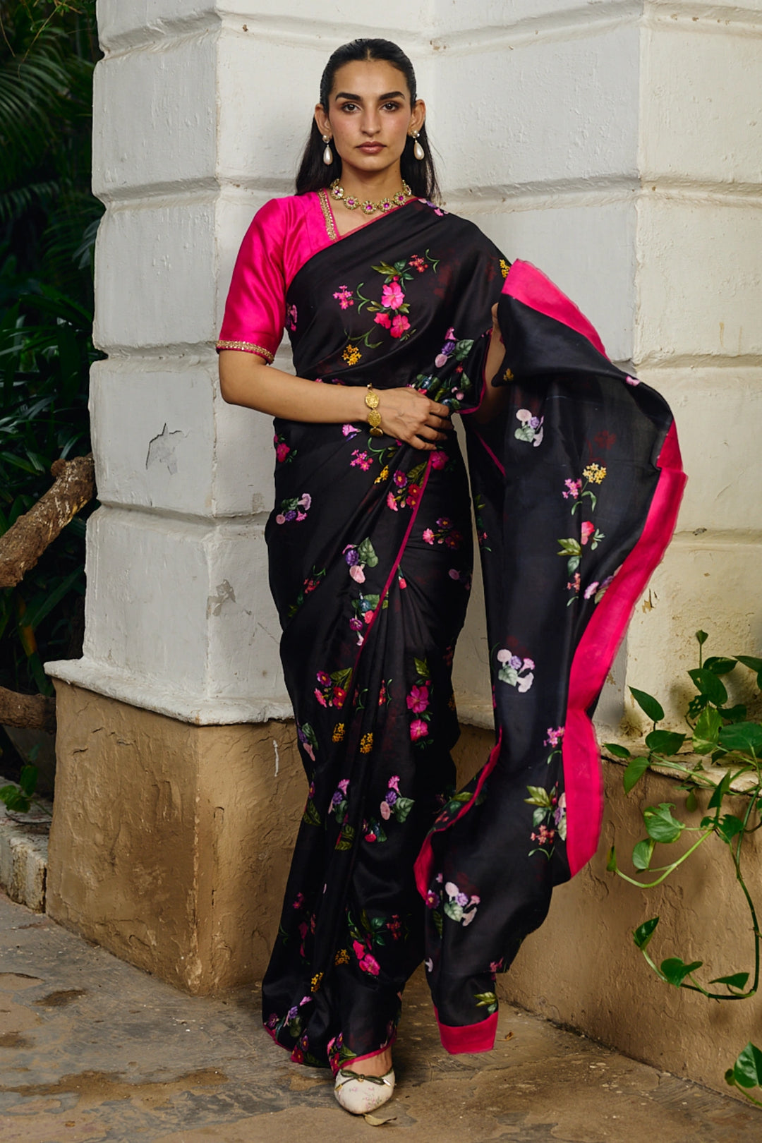 Ella Midnight Silk Saree