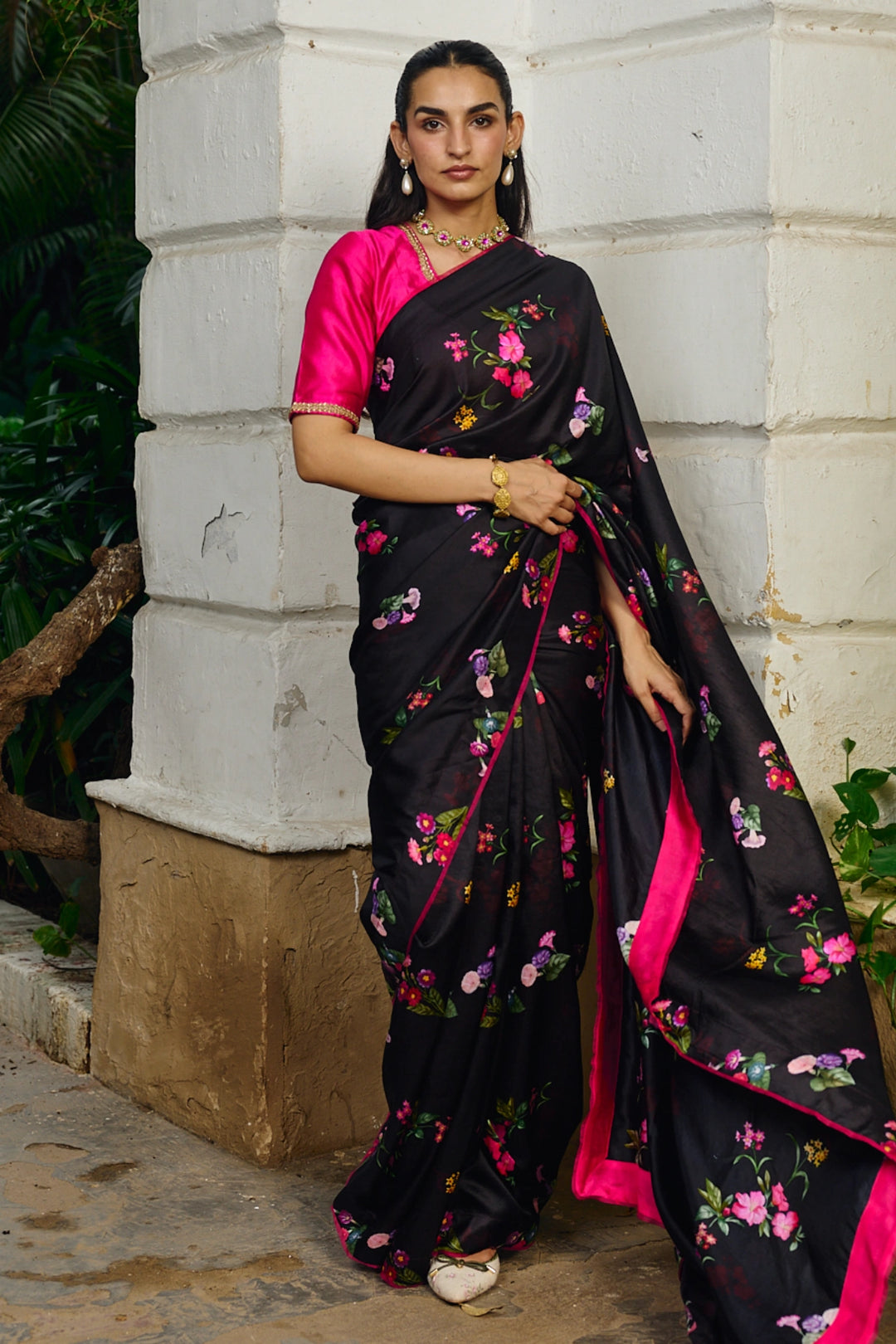 Ella Midnight Silk Saree