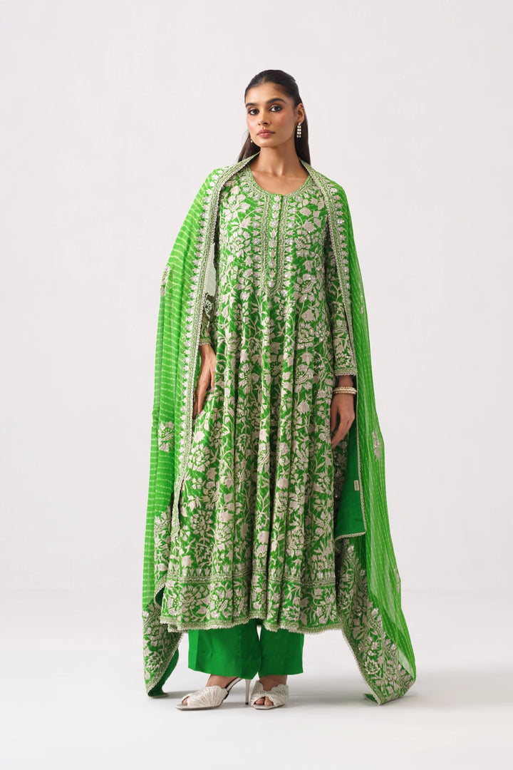 Light Green Long Kalidar Set