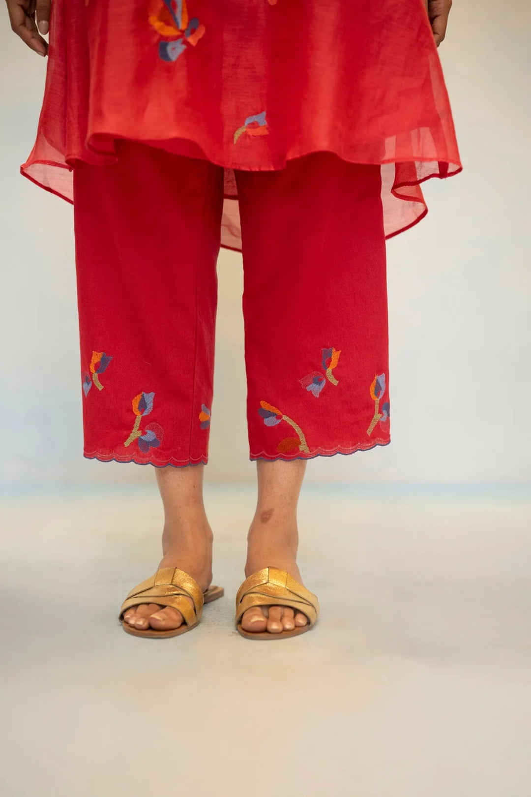 Aab Mul Chanderi Co-ord Set