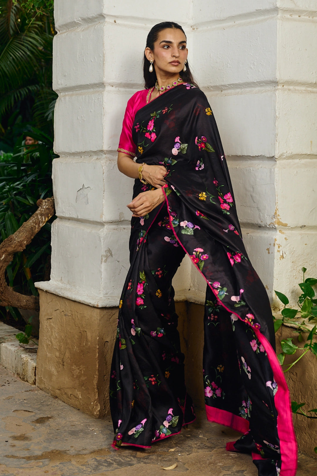 Ella Midnight Silk Saree