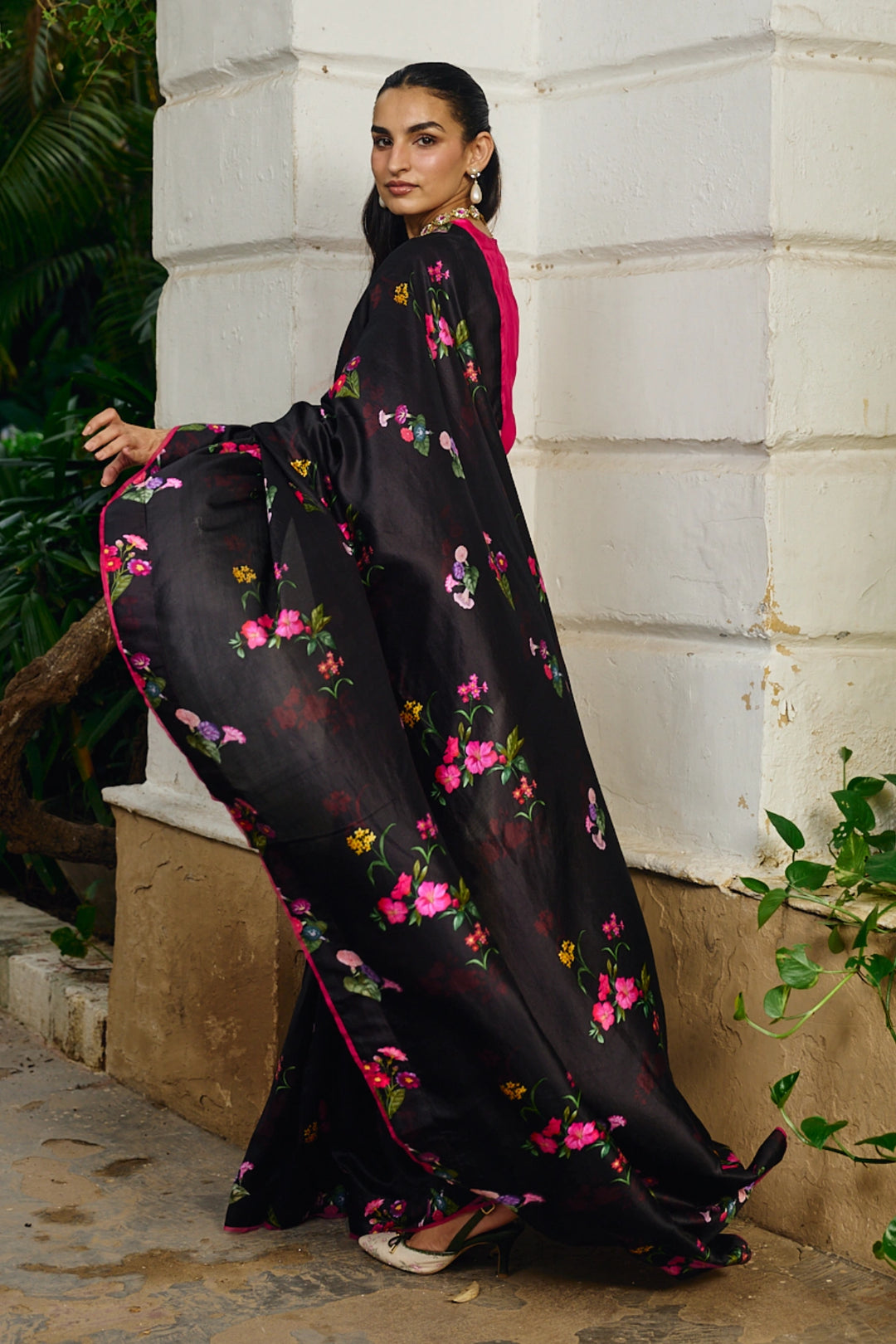 Ella Midnight Silk Saree