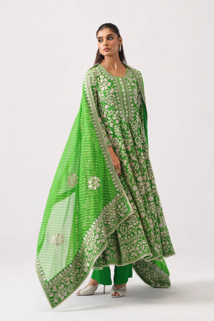 Light Green Long Kalidar Set