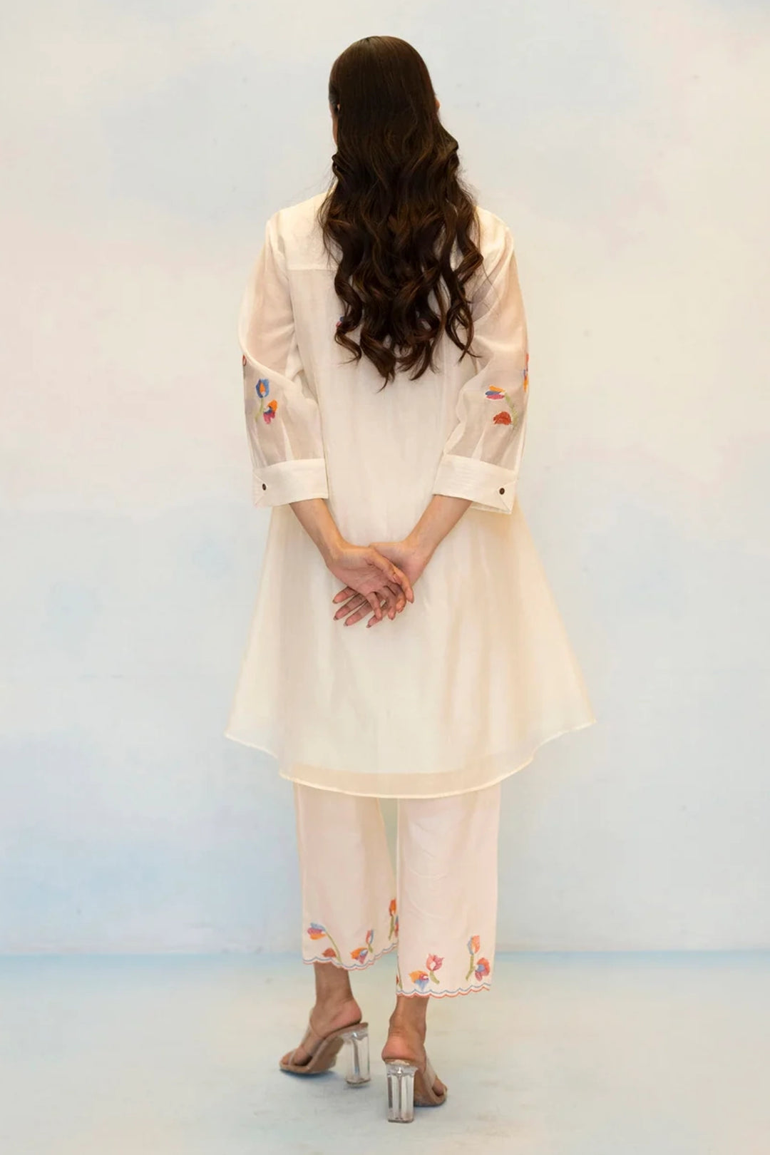 Aab Mul Chanderi Co-ord Set